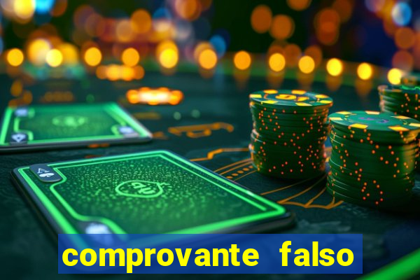 comprovante falso de 50 reais